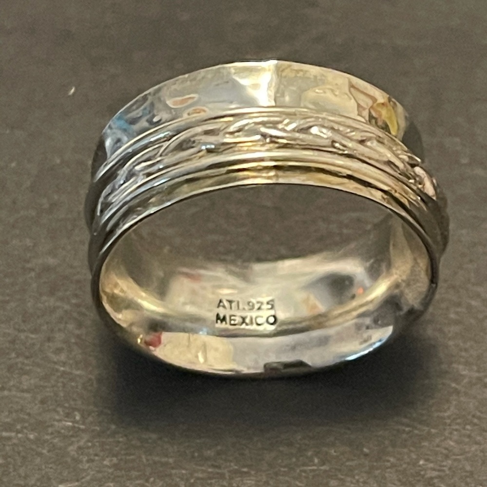 Spinner Ring .925 Sterling Silver